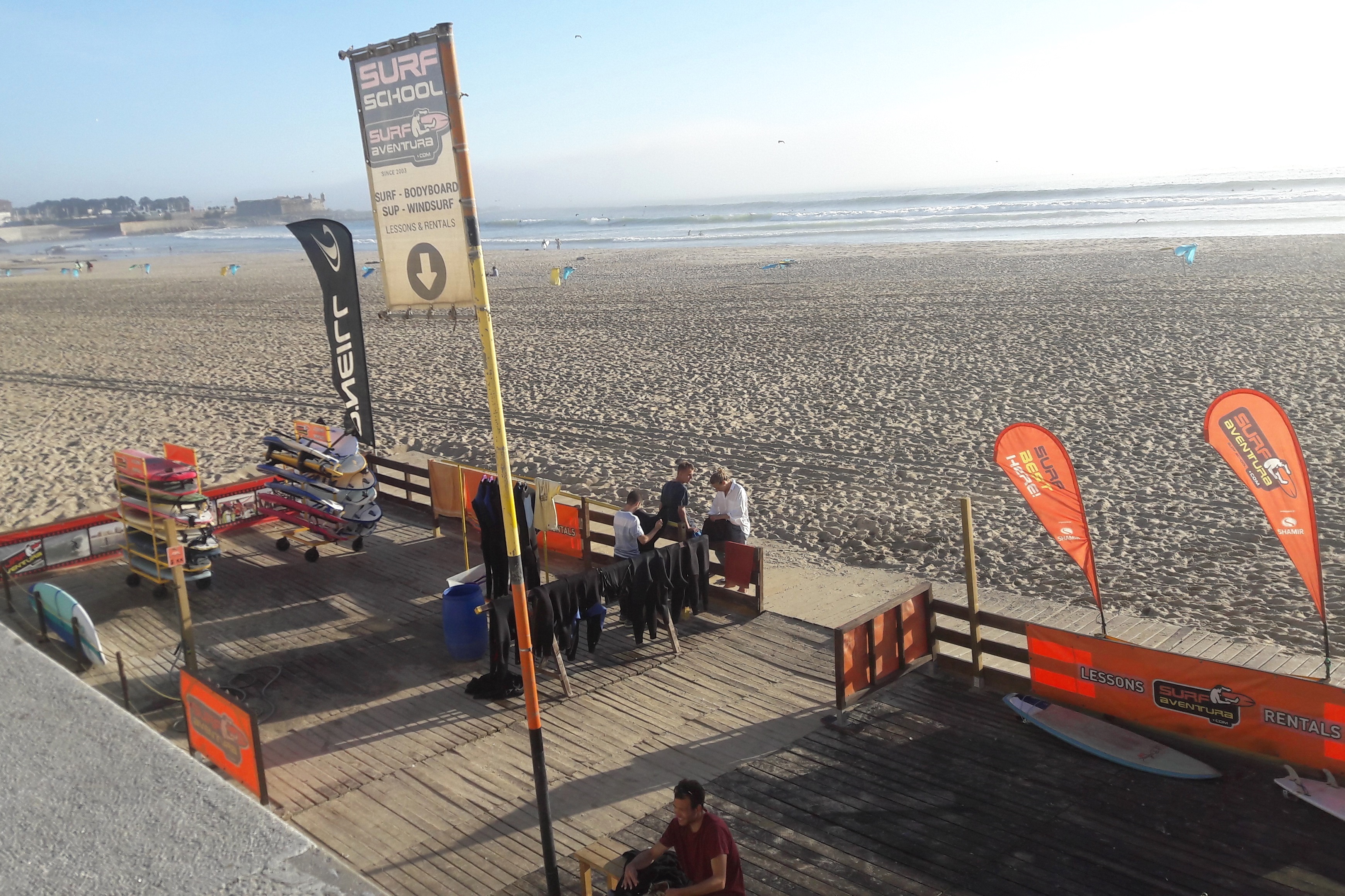 Surfaventura Surf School Matosinhos beach Porto