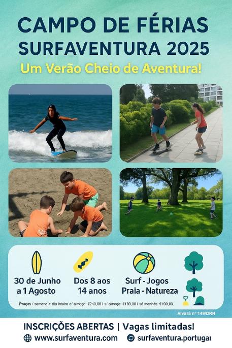 Campo de Férias - Verão Surfaventura 2015