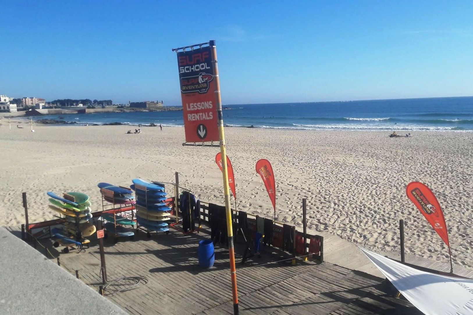 Surfaventura Surf School Matosinhos beach Porto