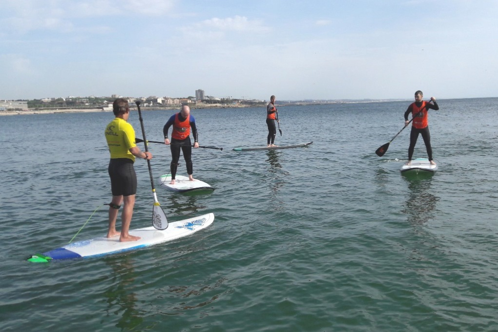 Surfaventura Stand-up-Paddle group lessons