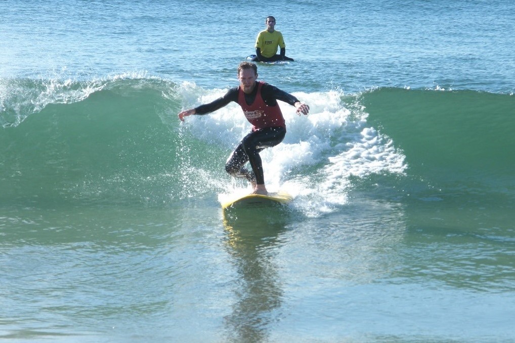 Surfaventura aula de surf